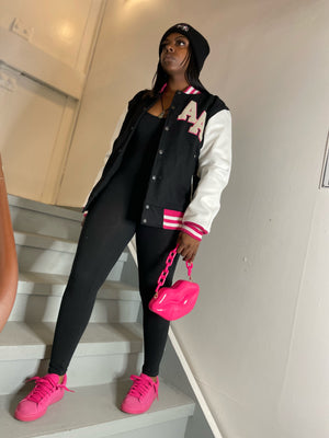 HEAR ME, SEE ME, SAY IT VARISTY JACKETS