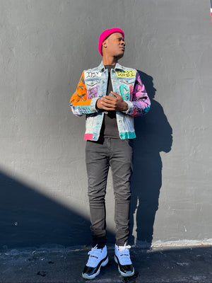 CUSTOM "ASTRO" PAINT JACKET