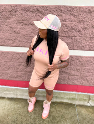 AKIM BIKER SHORT SET & HAT