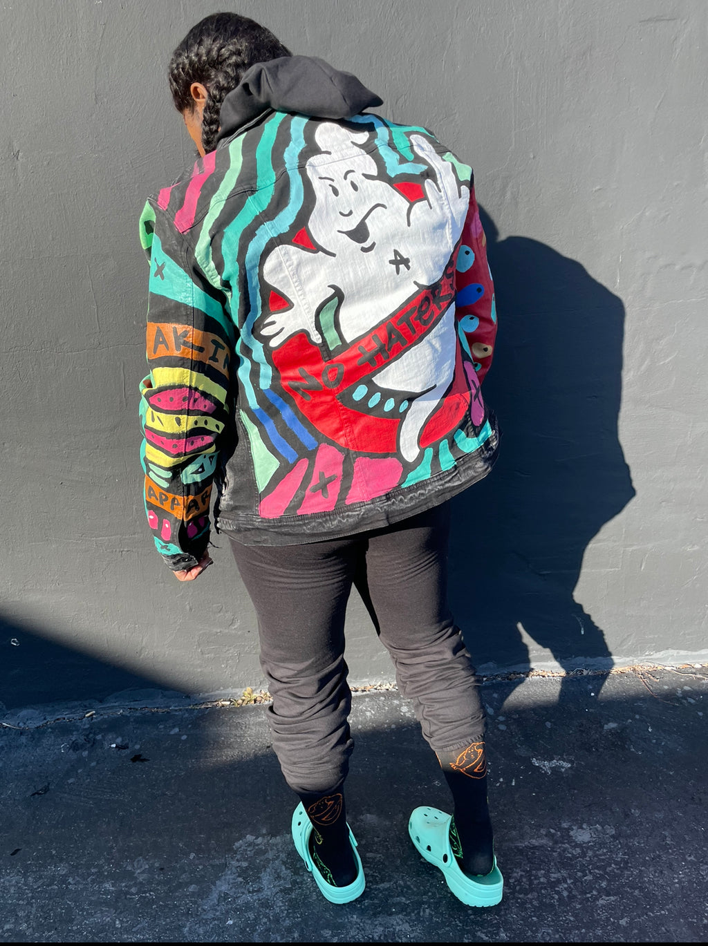 CUSTOM "GHOST BUSTER" PAINT JACKET