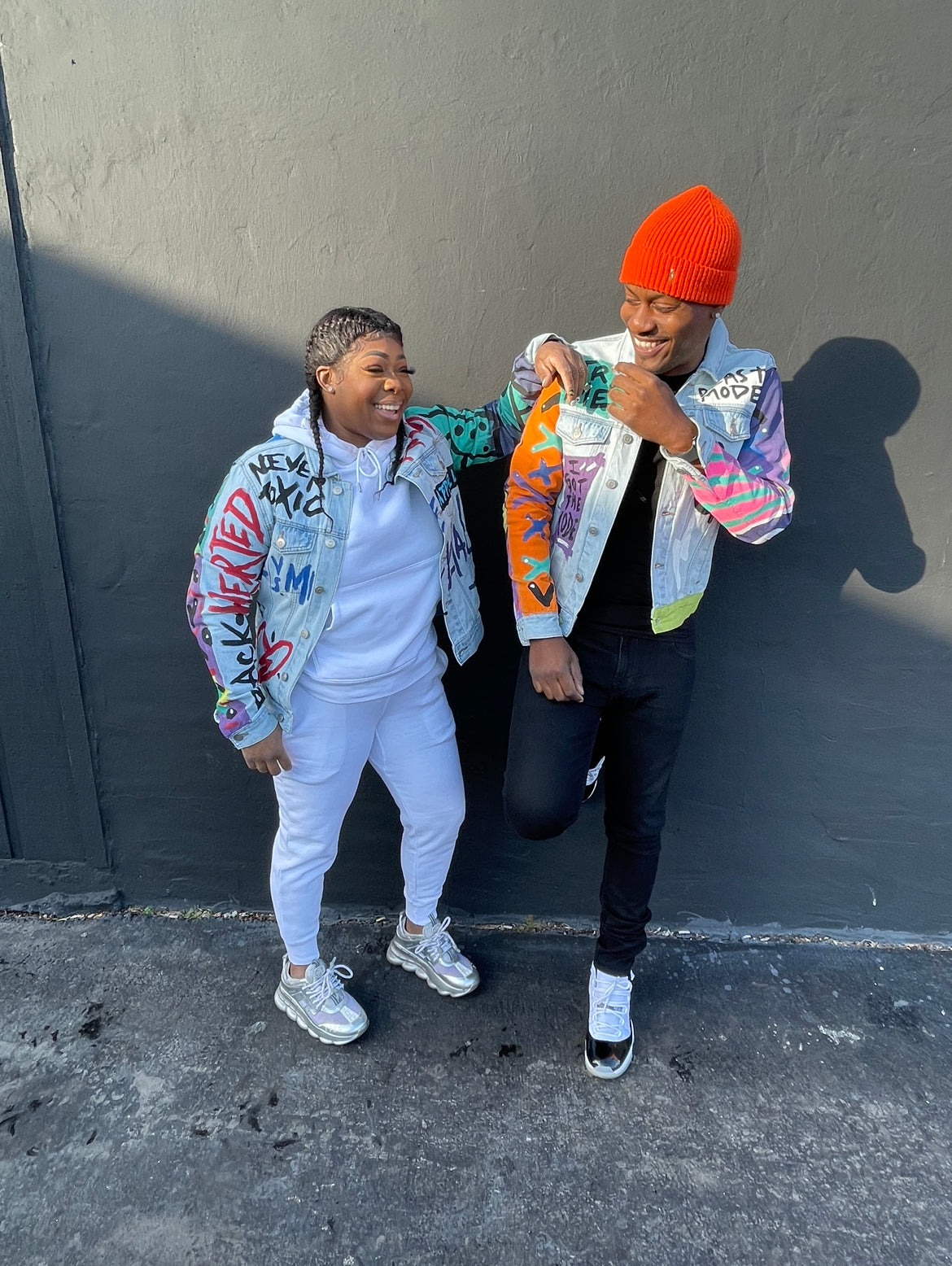 CUSTOM "GAMEHEAD YEEZY" EDITION PAINT JACKET